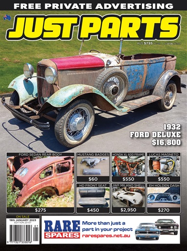 JUST PARTS issue 