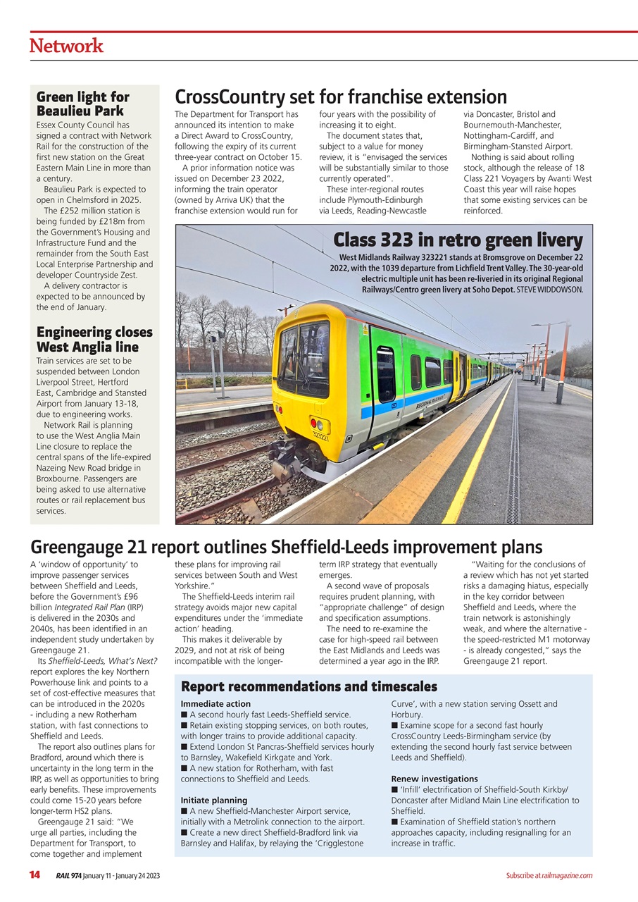 Rail Preview Pages
