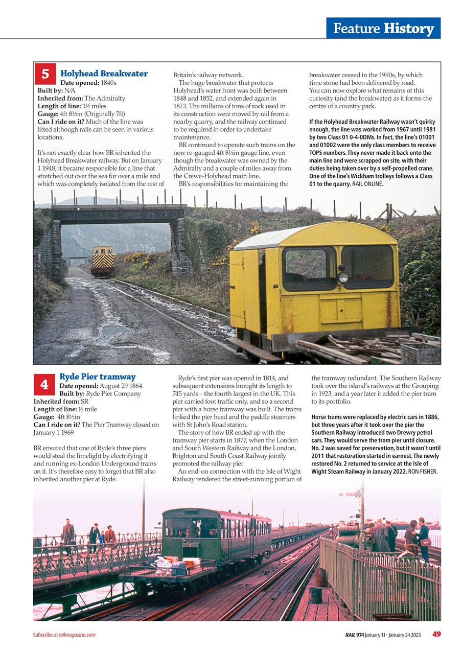 Rail Preview Pages