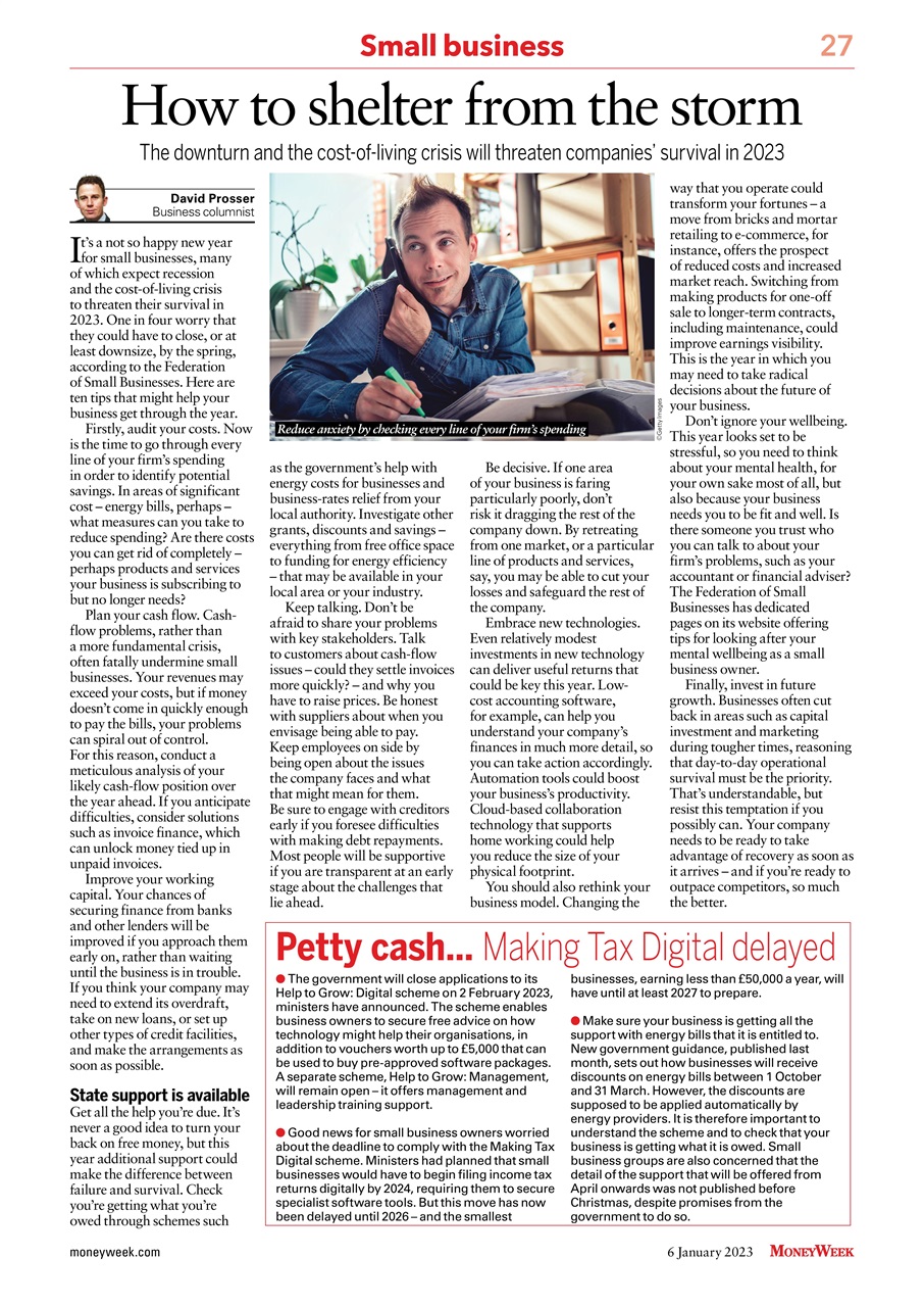 MoneyWeek Preview Pages