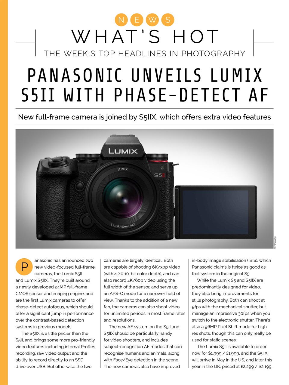 Photography Week Preview Pages