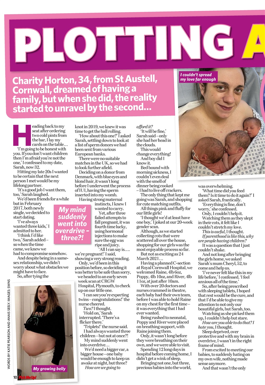 Pick Me Up Preview Pages