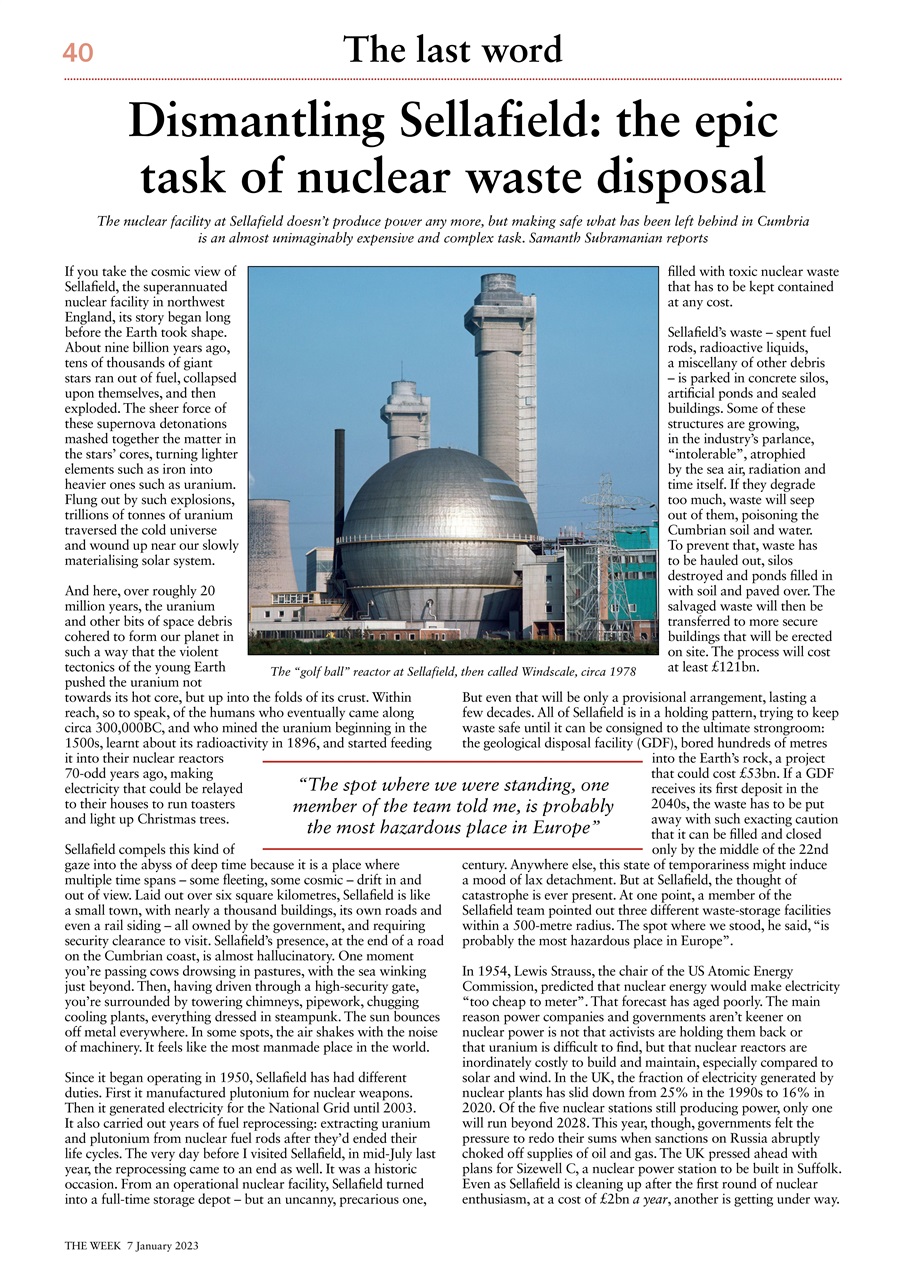 The Week Preview Pages