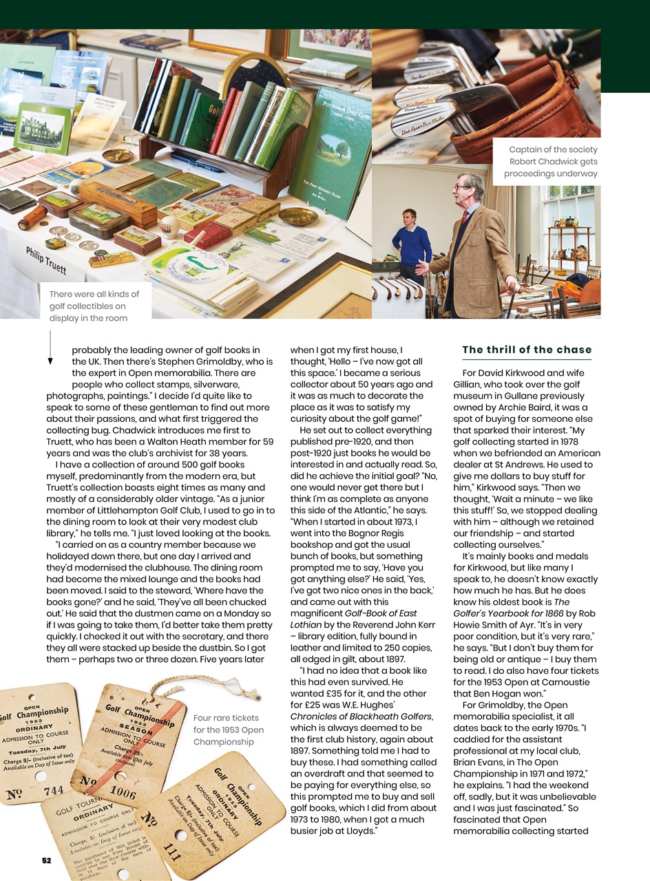 Golf Monthly Preview Pages
