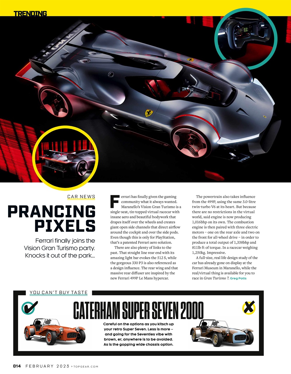 BBC Top Gear Magazine Preview Pages