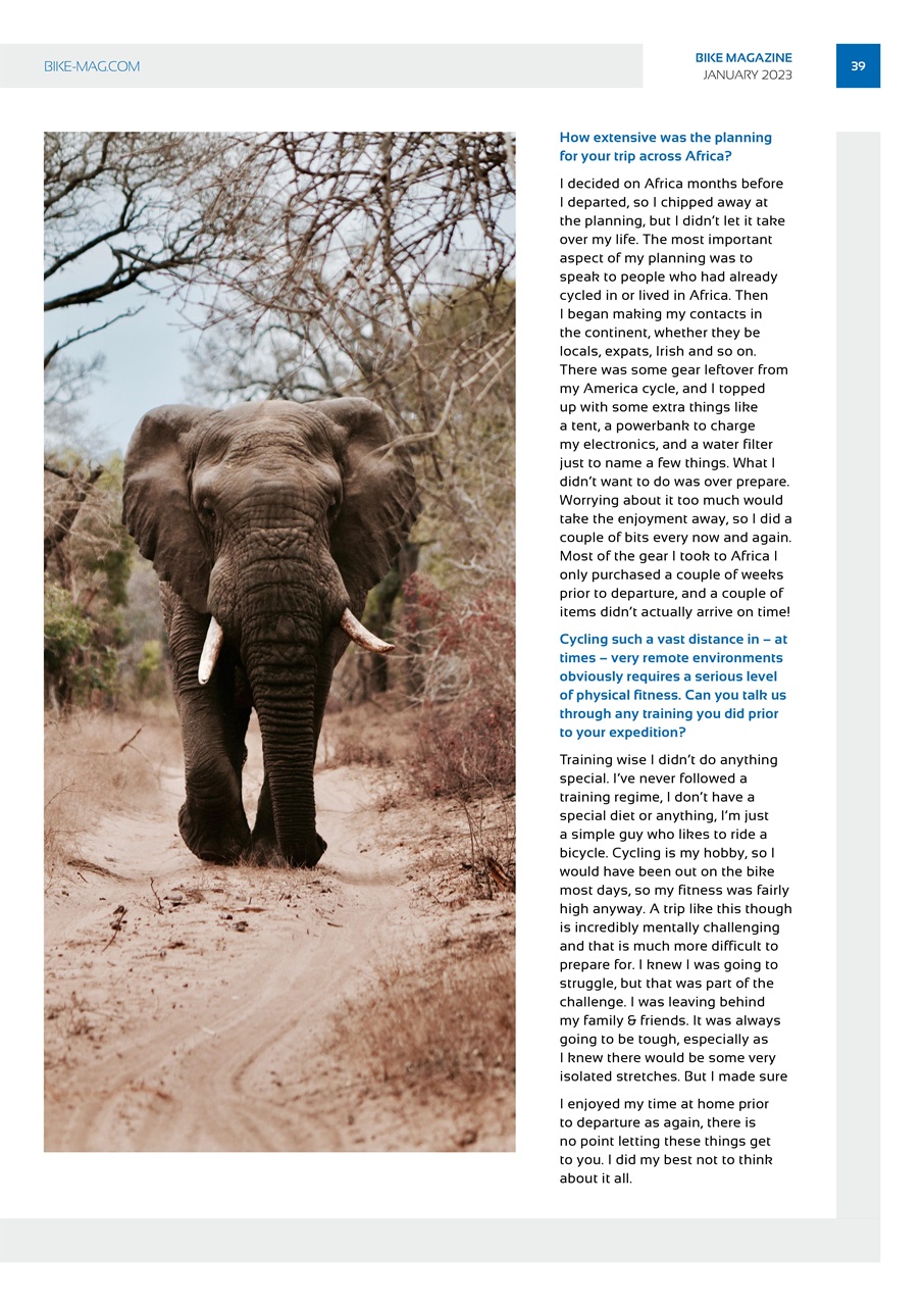 BIKE Magazine Preview Pages