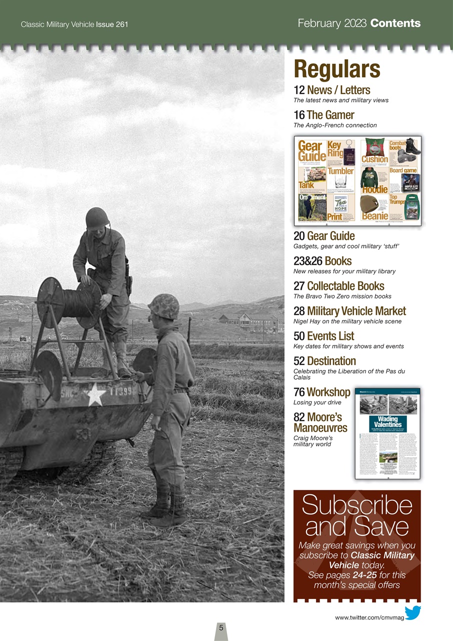 Classic Military Vehicle Preview Pages