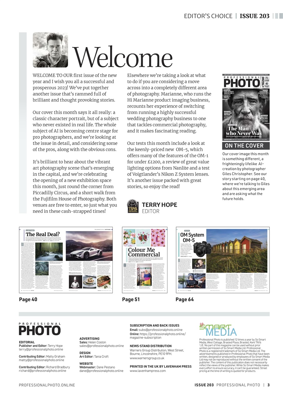 Professional Photo Preview Pages