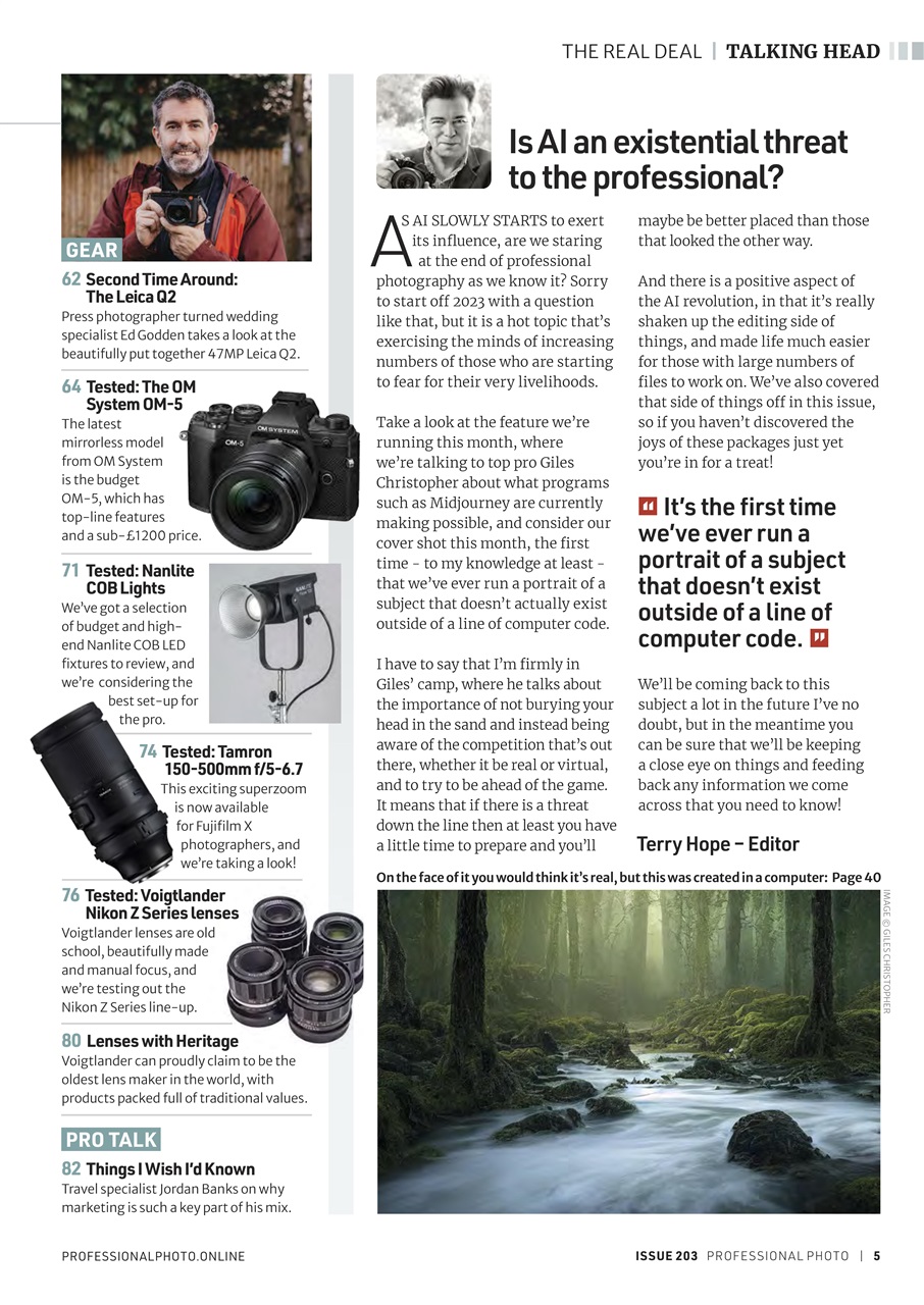 Professional Photo Preview Pages