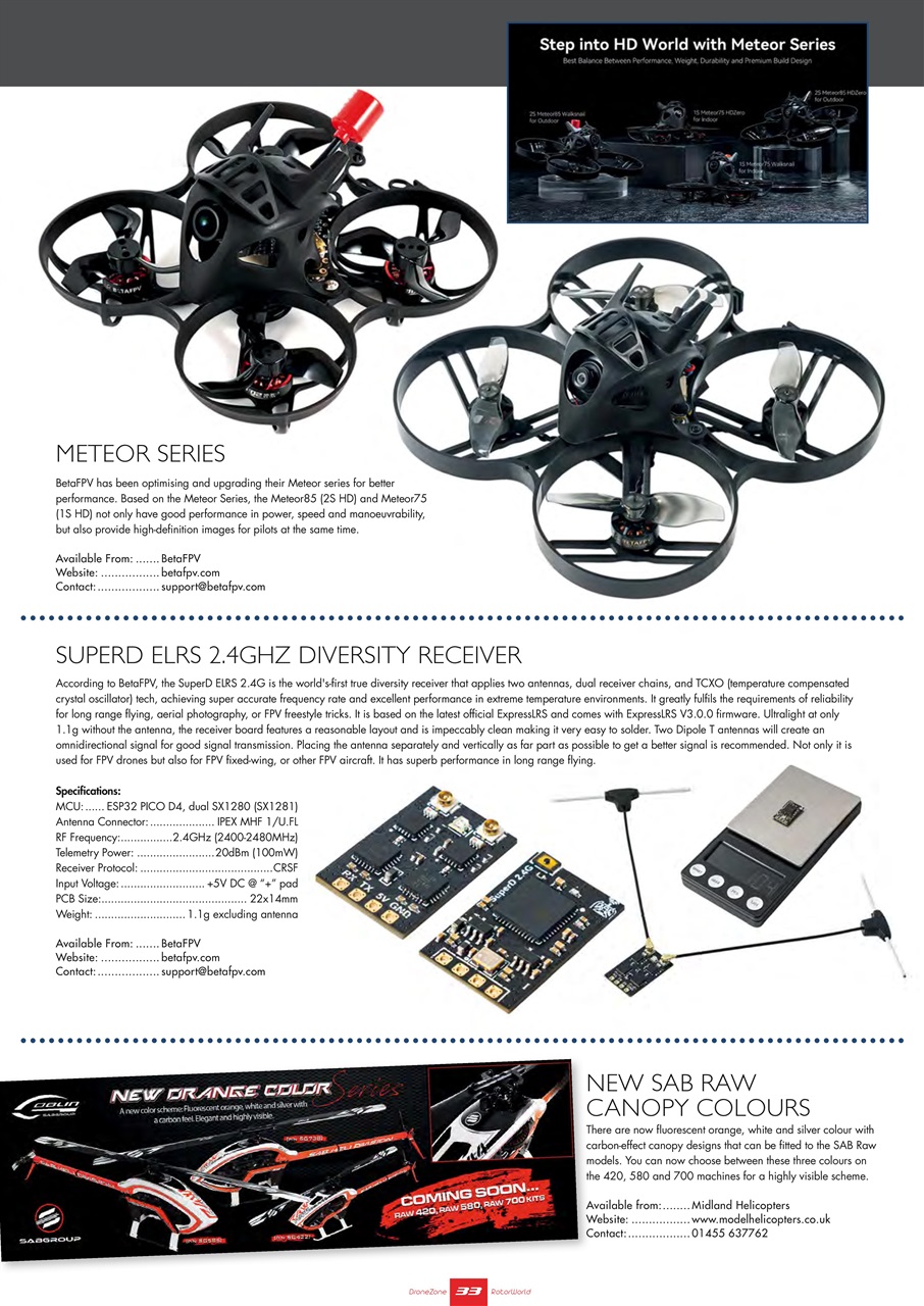 Radio Control Rotor World Preview Pages