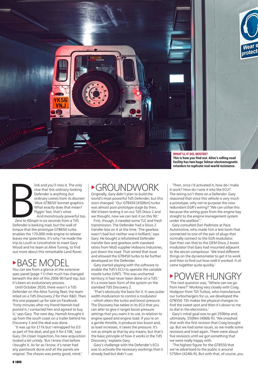 Land Rover Owner Preview Pages
