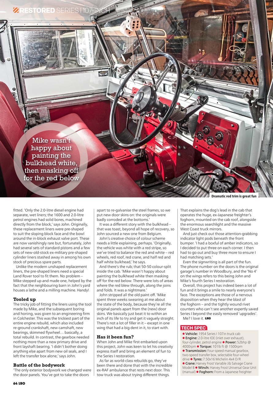 Land Rover Owner Preview Pages