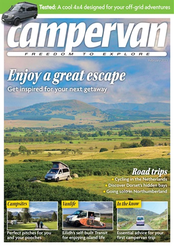 Campervan issue Enjoy A Great Escape - February 2023