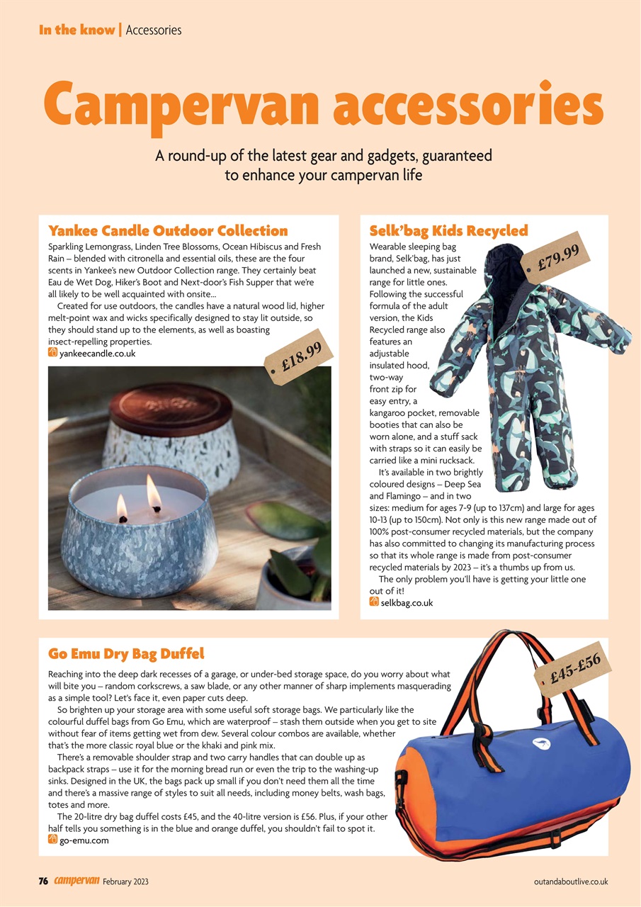 Campervan Preview Pages