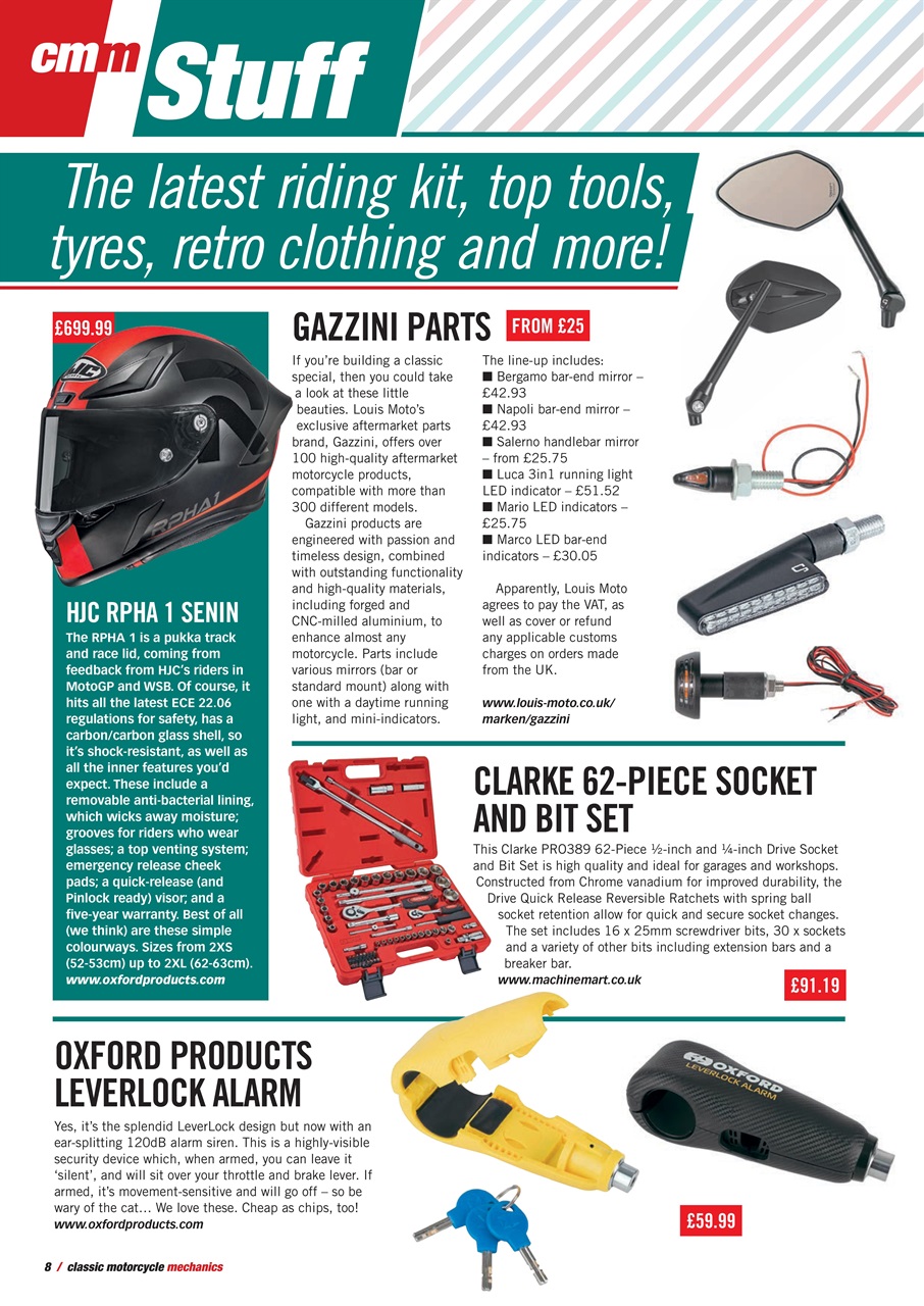 Classic Motorcycle Mechanics Preview Pages