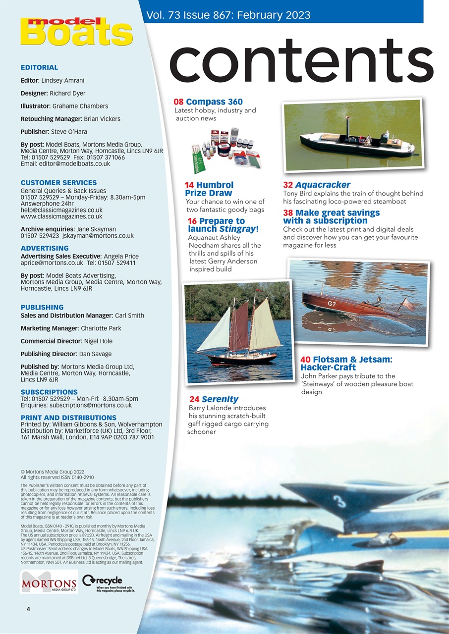 Model Boats Preview Pages