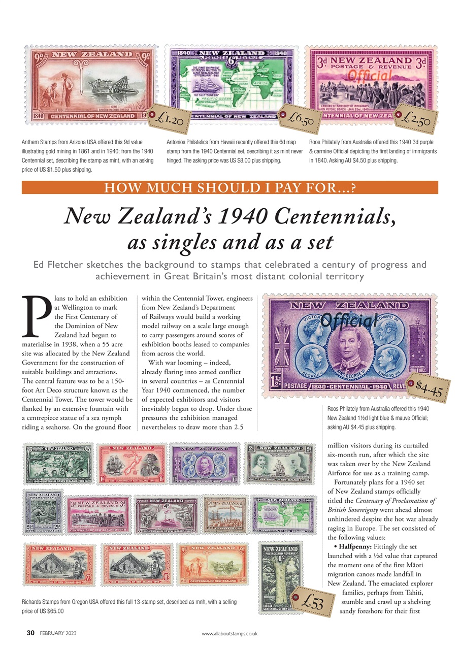Stamp Collector Preview Pages