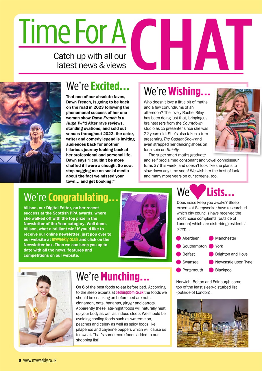 My Weekly Preview Pages