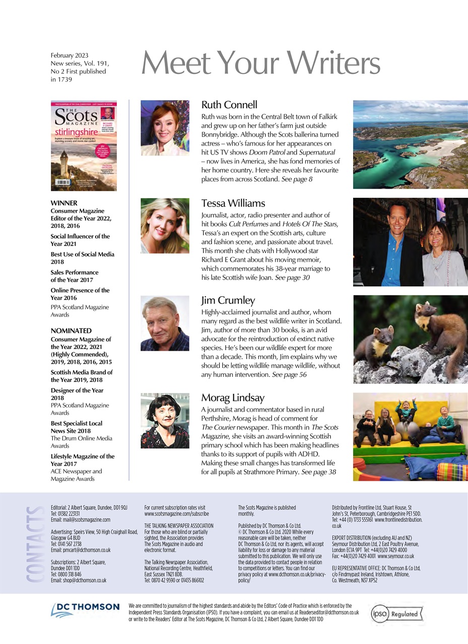 The Scots Magazine Preview Pages