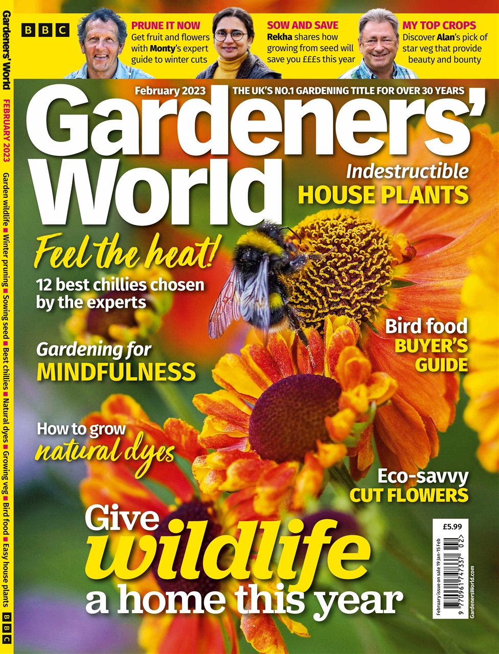 BBC Gardeners’ World Magazine Preview Pages