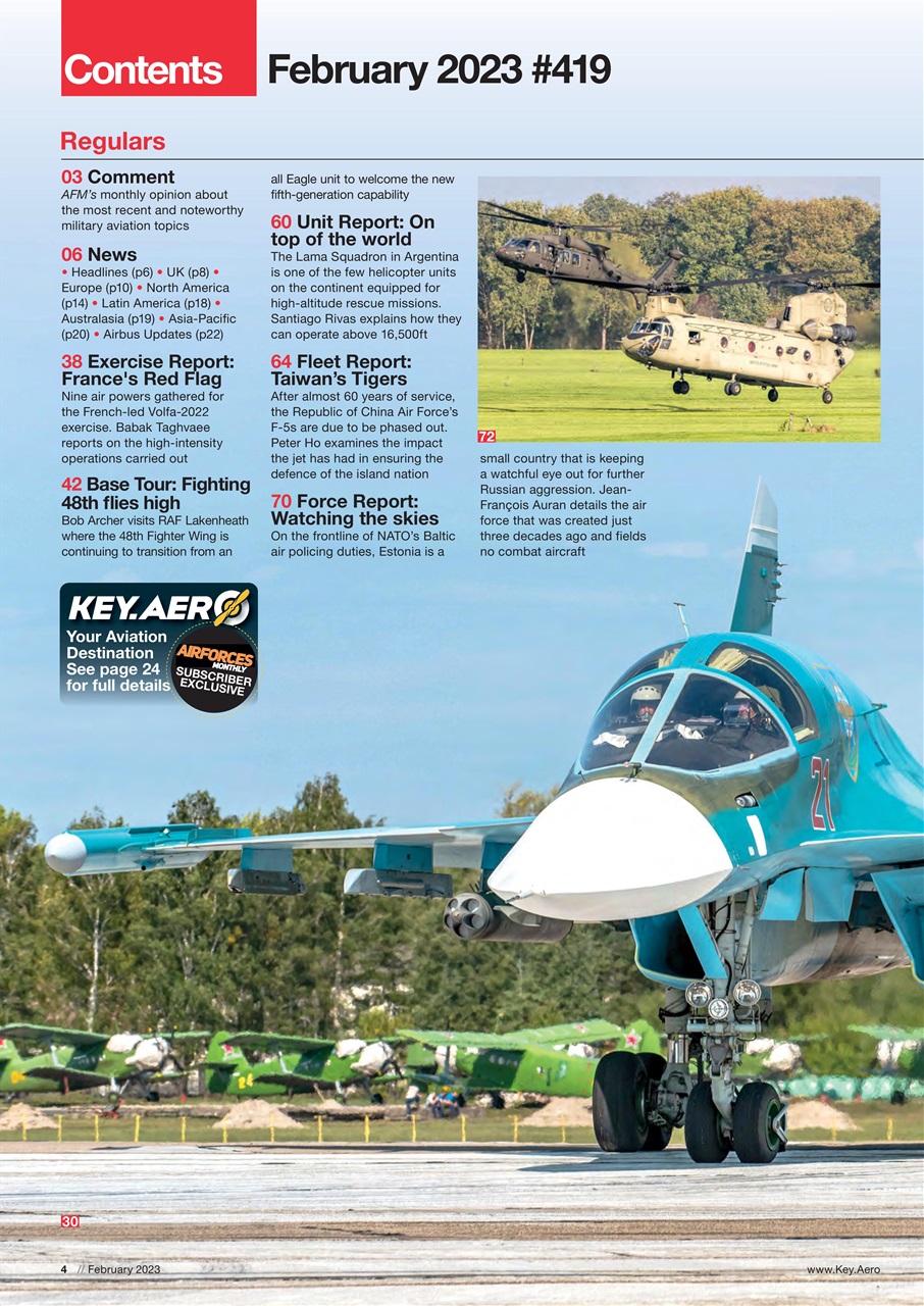 AirForces Monthly Preview Pages