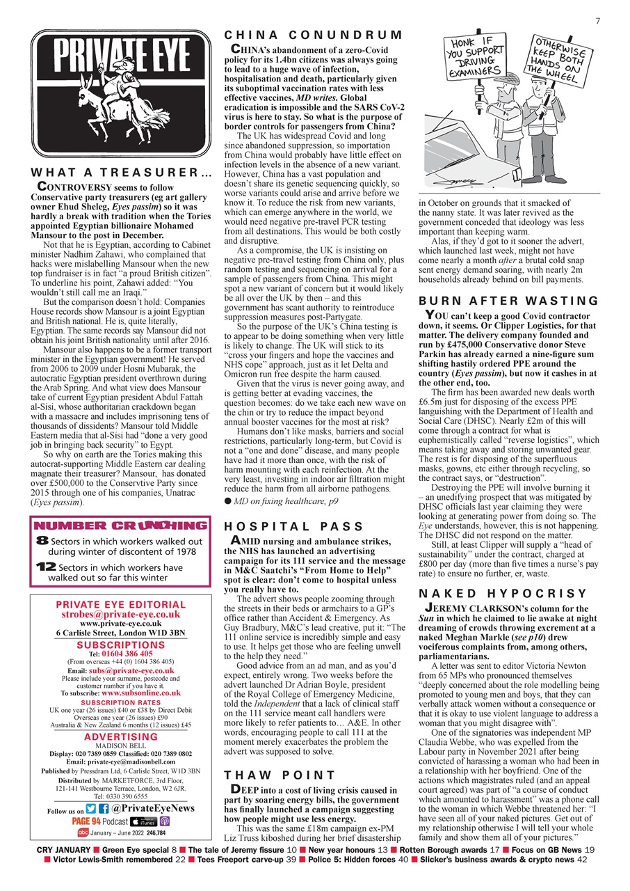 Private Eye Preview Pages