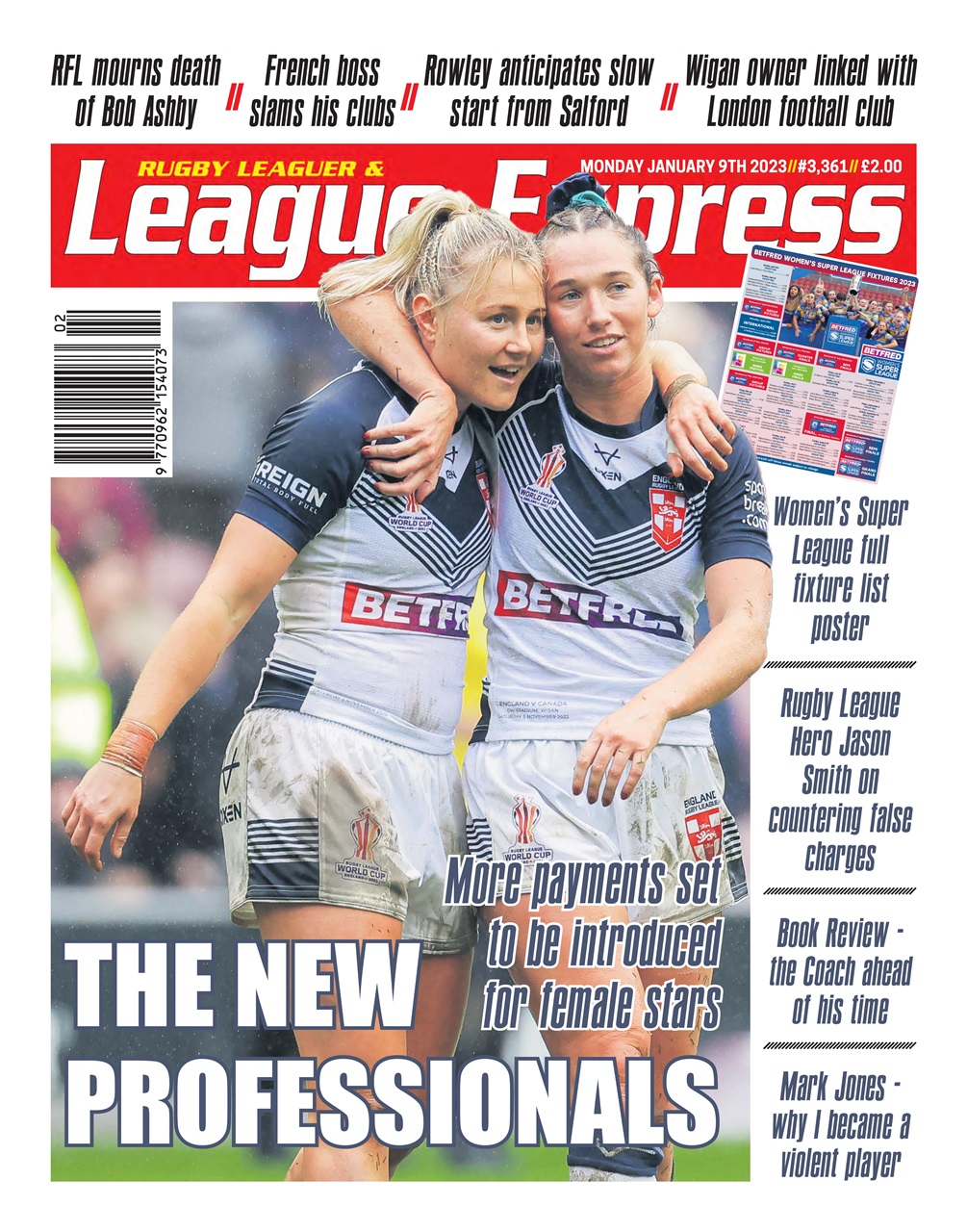 League Express Preview Pages