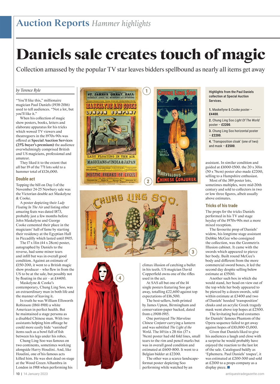 Antiques Trade Gazette Preview Pages