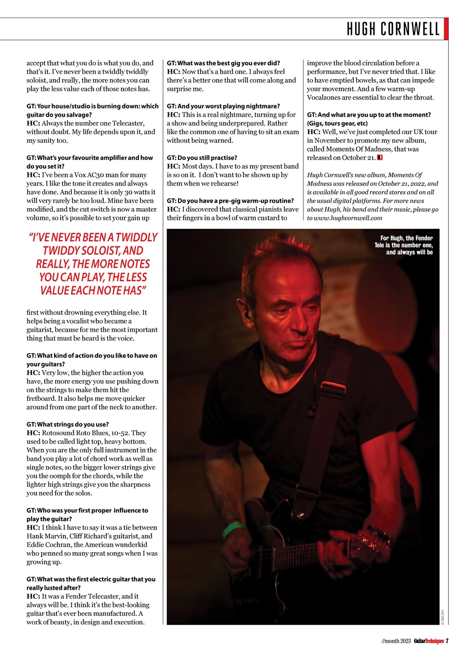 Guitar Techniques Preview Pages