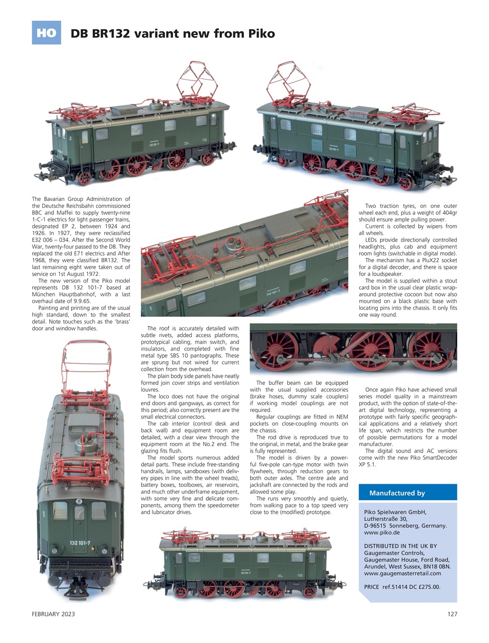 Continental Modeller Preview Pages