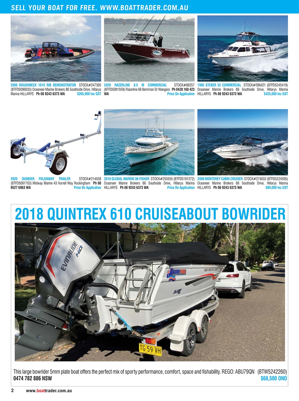 Boat Trader Australia Preview Pages