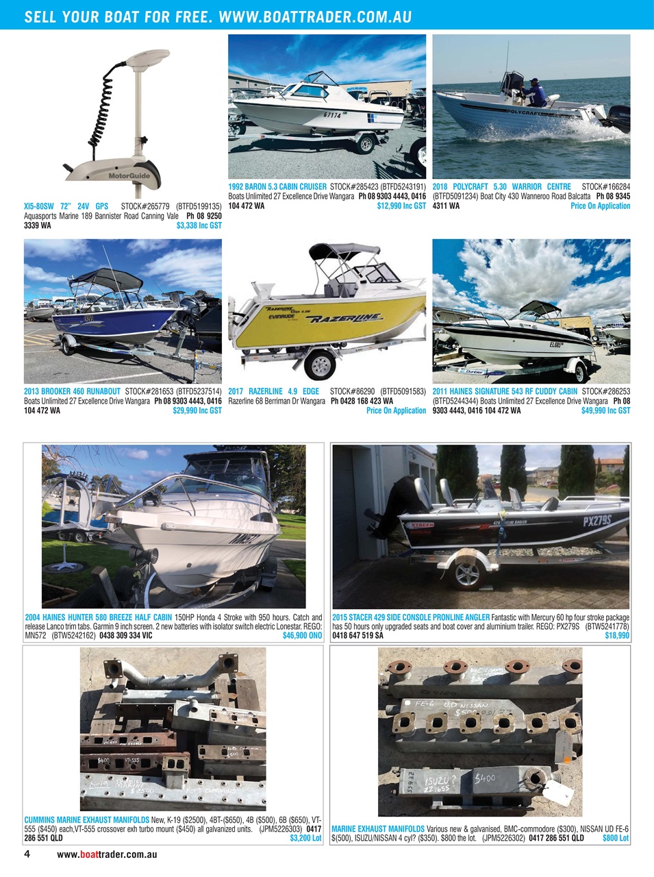 Boat Trader Australia Preview Pages