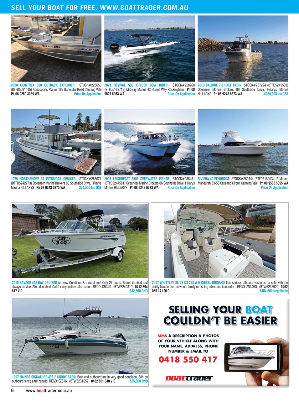 Boat Trader Australia Preview Pages