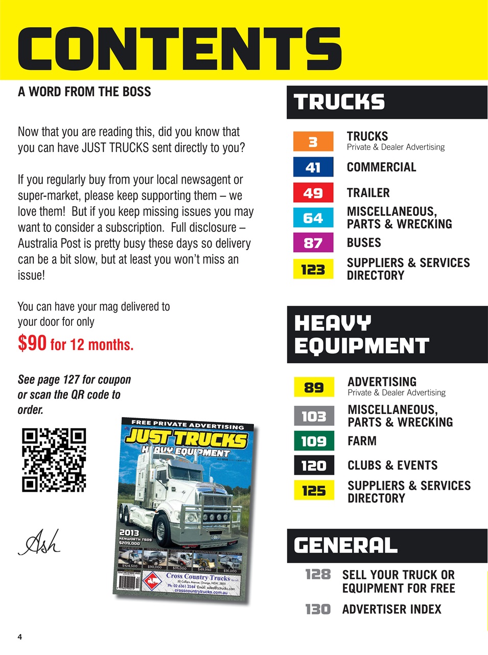 JUST TRUCKS Preview Pages