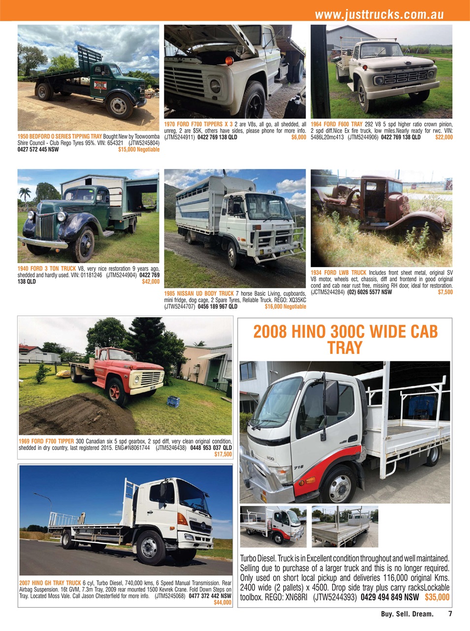 JUST TRUCKS Preview Pages