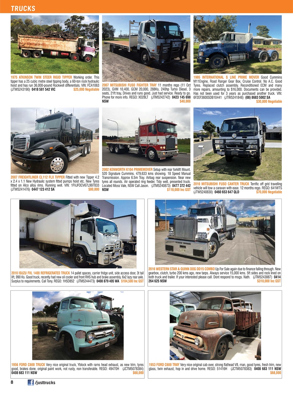 JUST TRUCKS Preview Pages