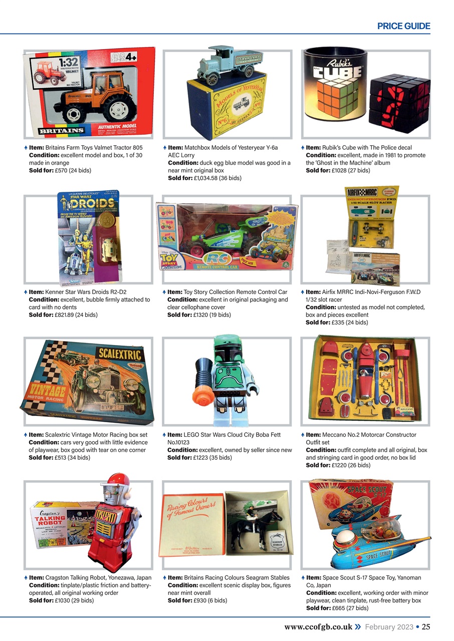 Collectors Gazette Preview Pages
