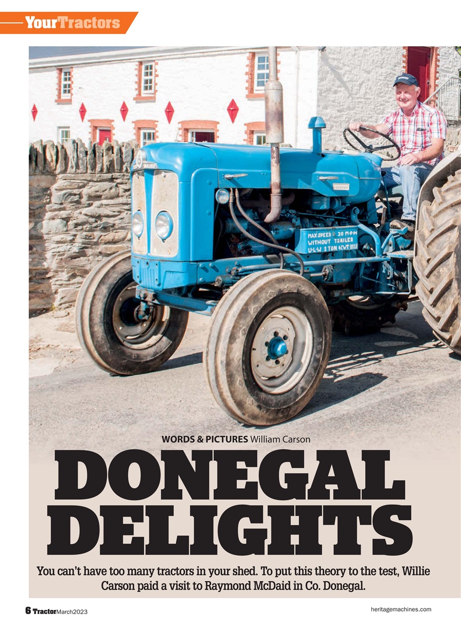 Tractor & Farming Heritage Magazine Preview Pages