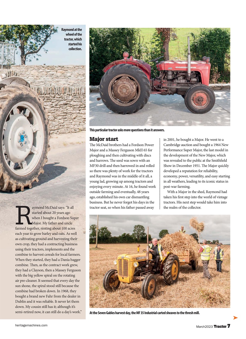 Tractor & Farming Heritage Magazine Preview Pages