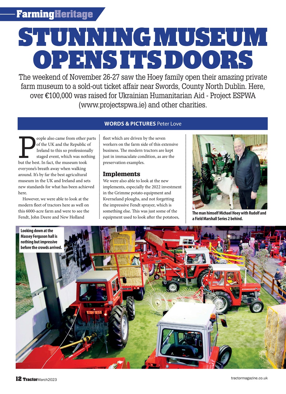Tractor & Farming Heritage Magazine Preview Pages