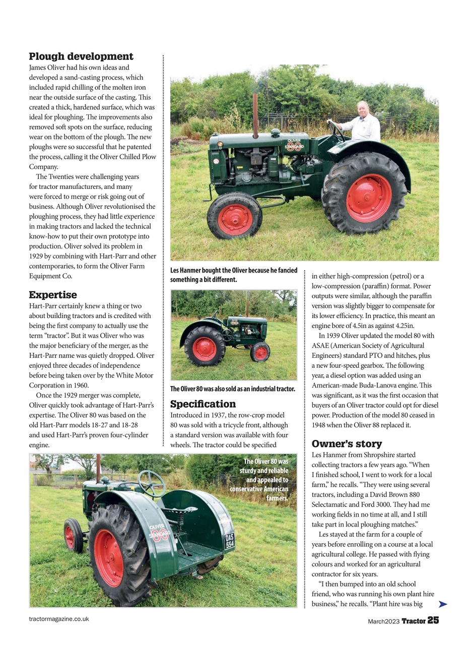 Tractor & Farming Heritage Magazine Preview Pages
