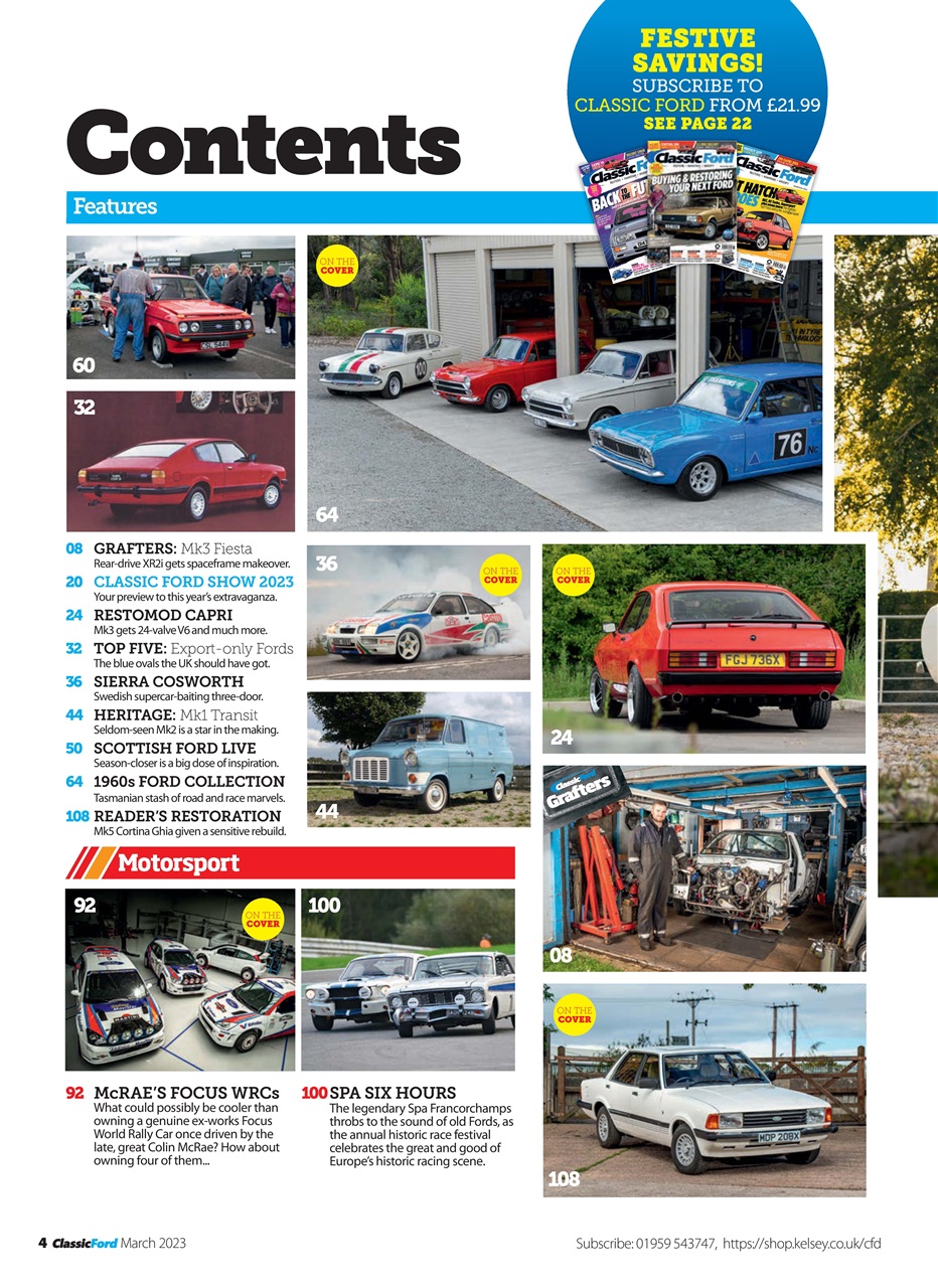 Classic Ford Preview Pages