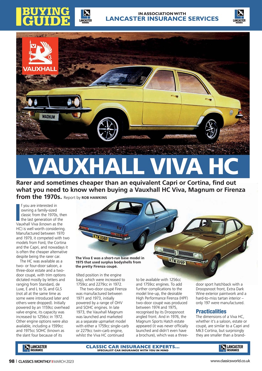 Classics World Preview Pages