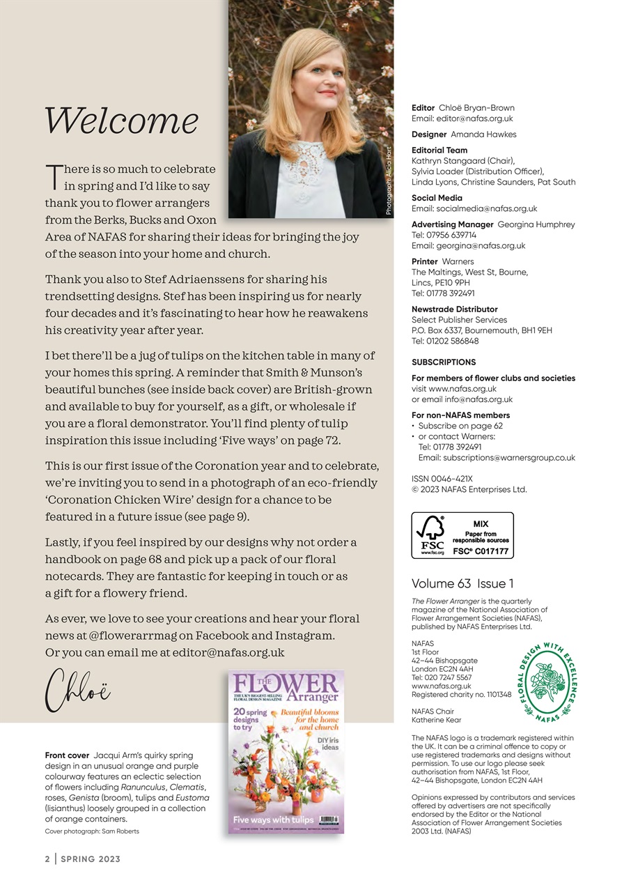 The Flower Arranger Preview Pages