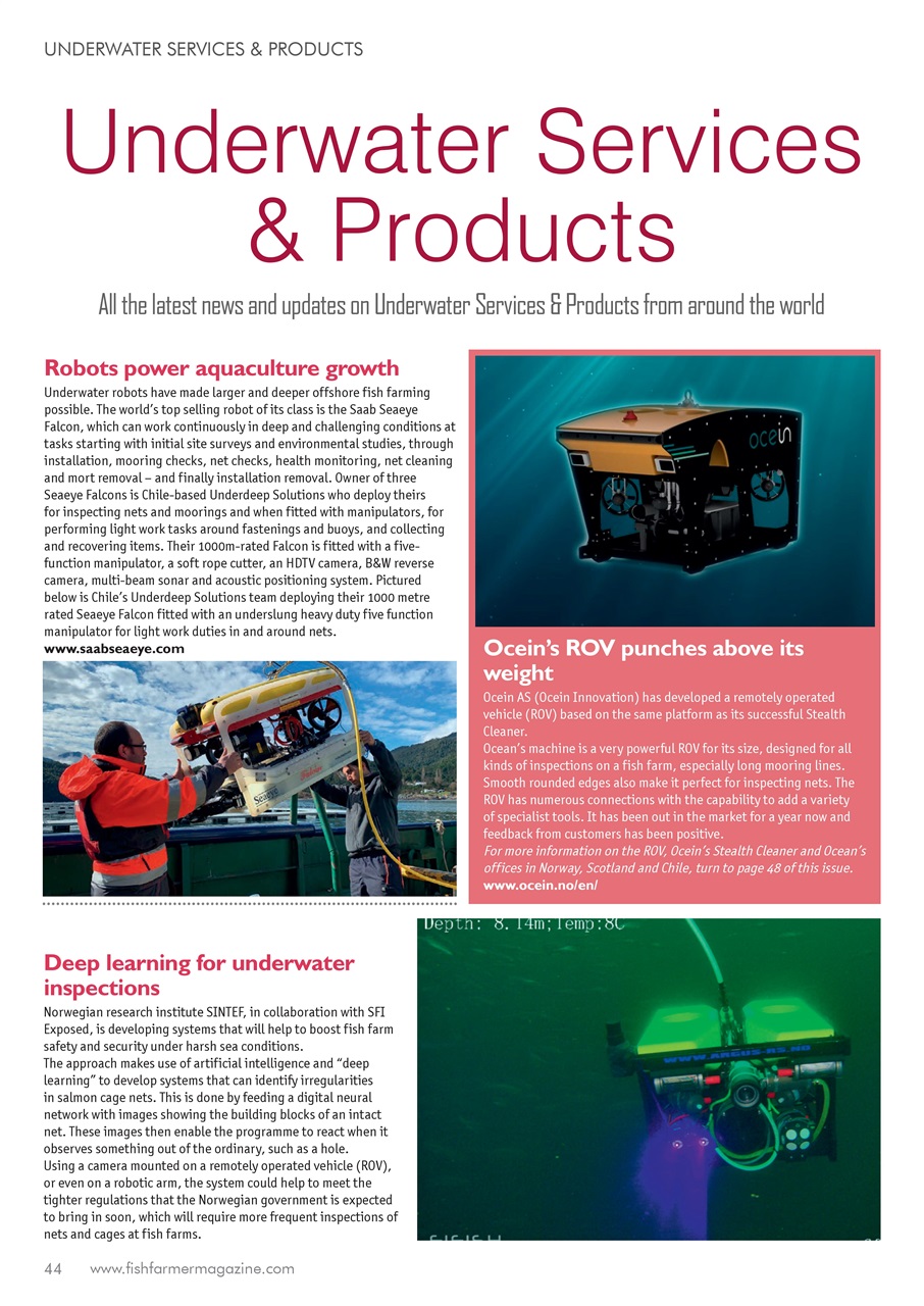 Fish Farmer Magazine Preview Pages