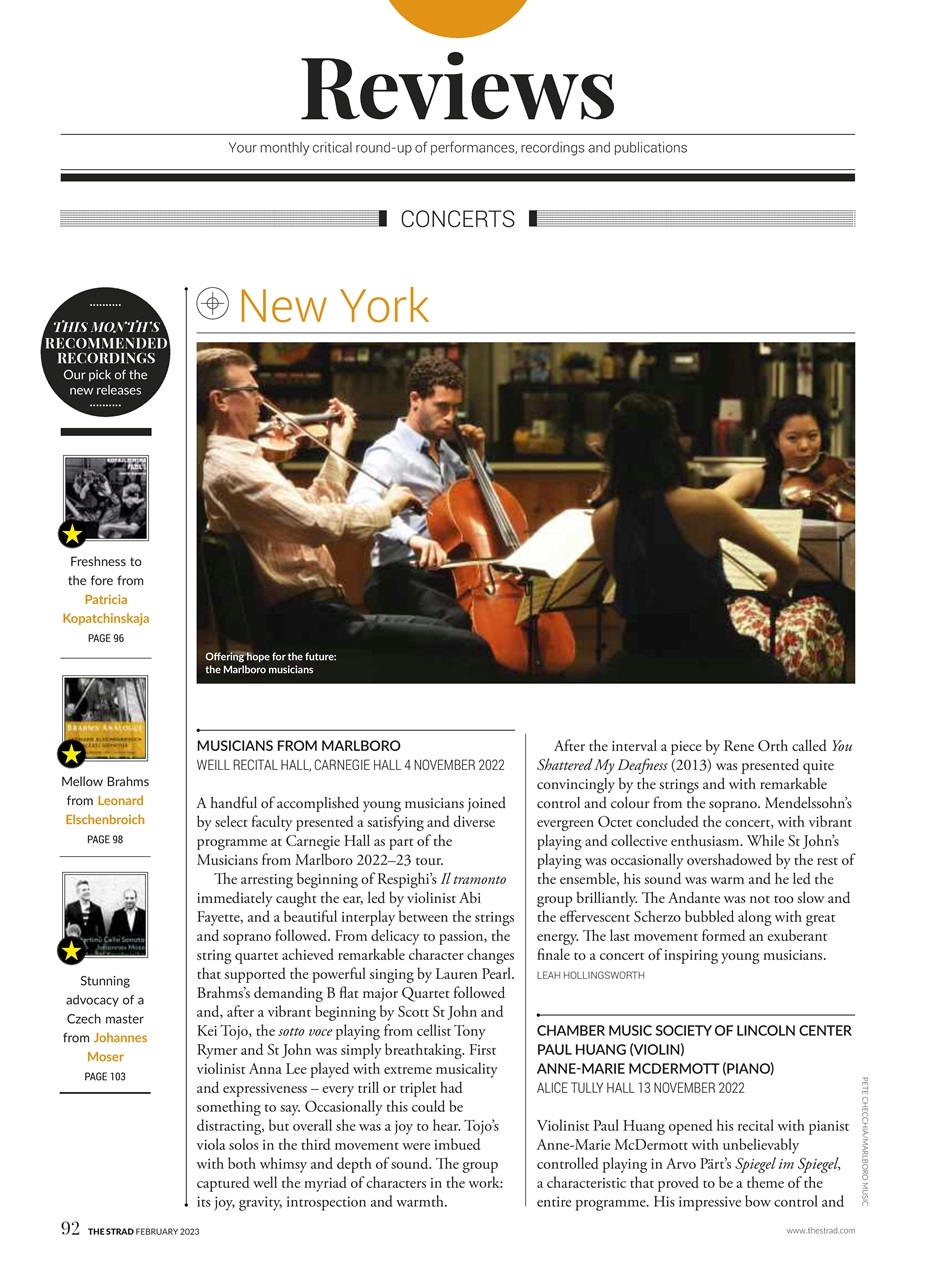 The Strad Preview Pages