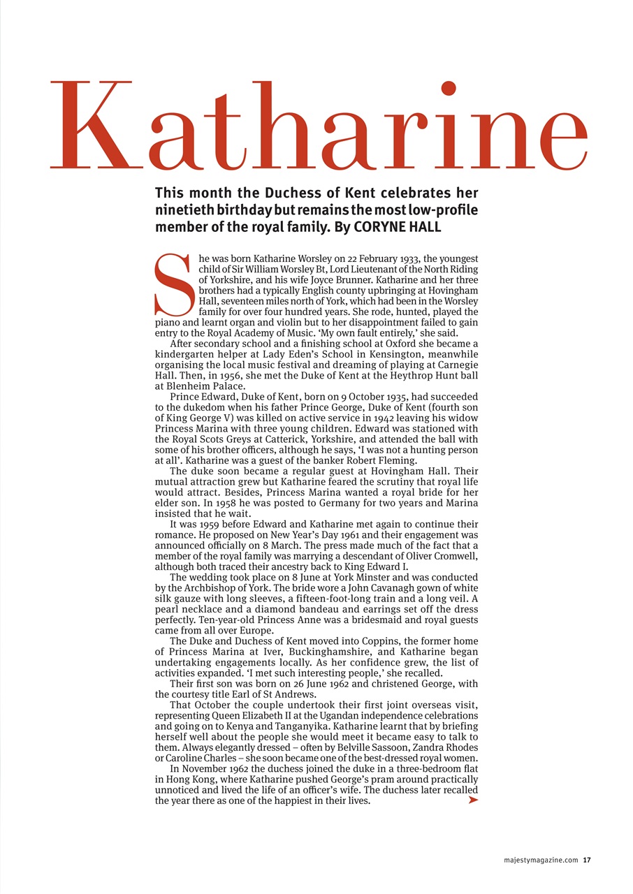 Majesty Magazine Preview Pages