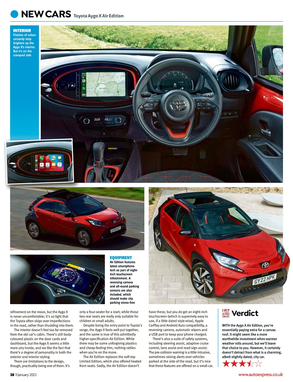 Auto Express Preview Pages