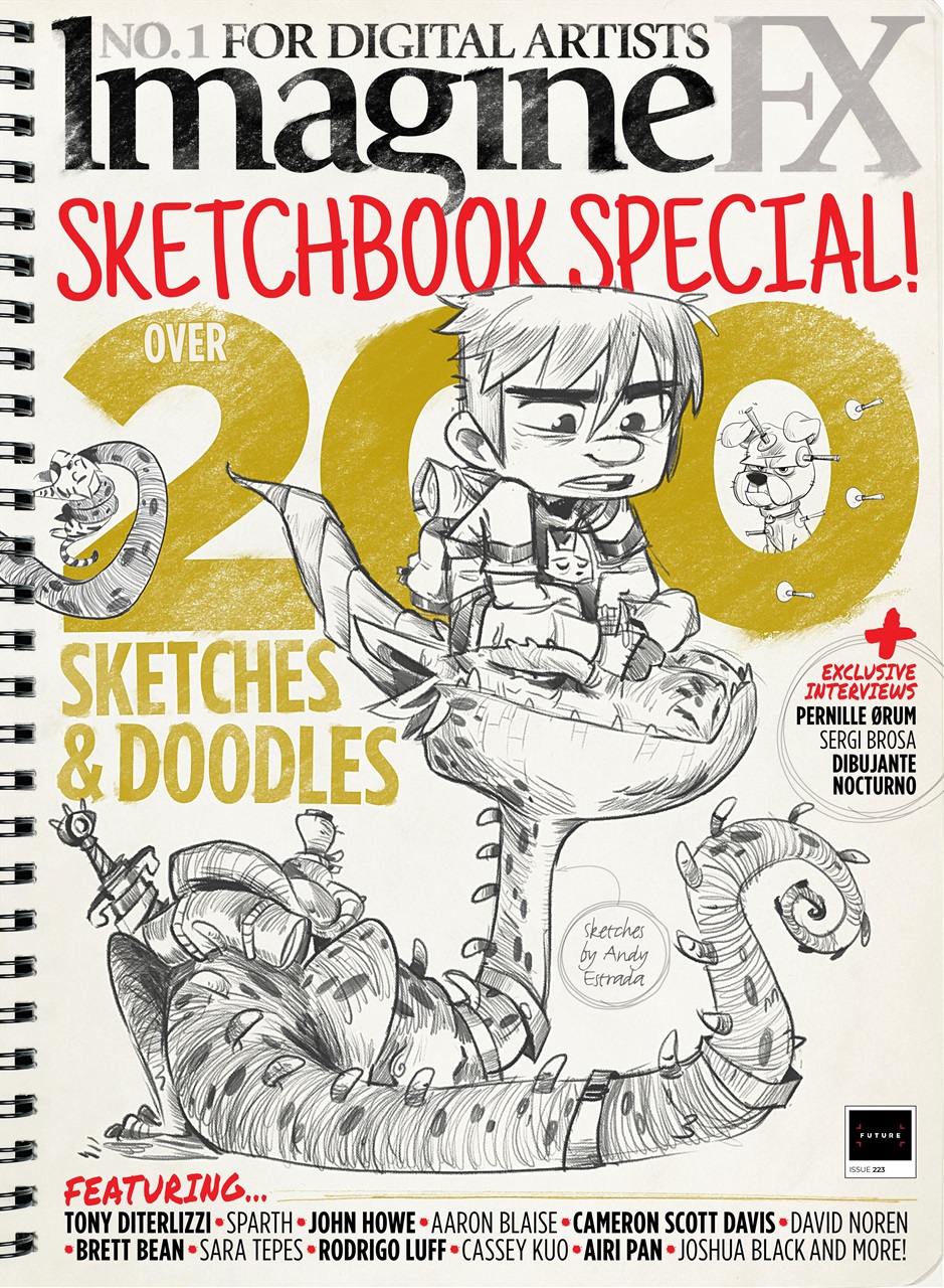 ImagineFX Preview Pages