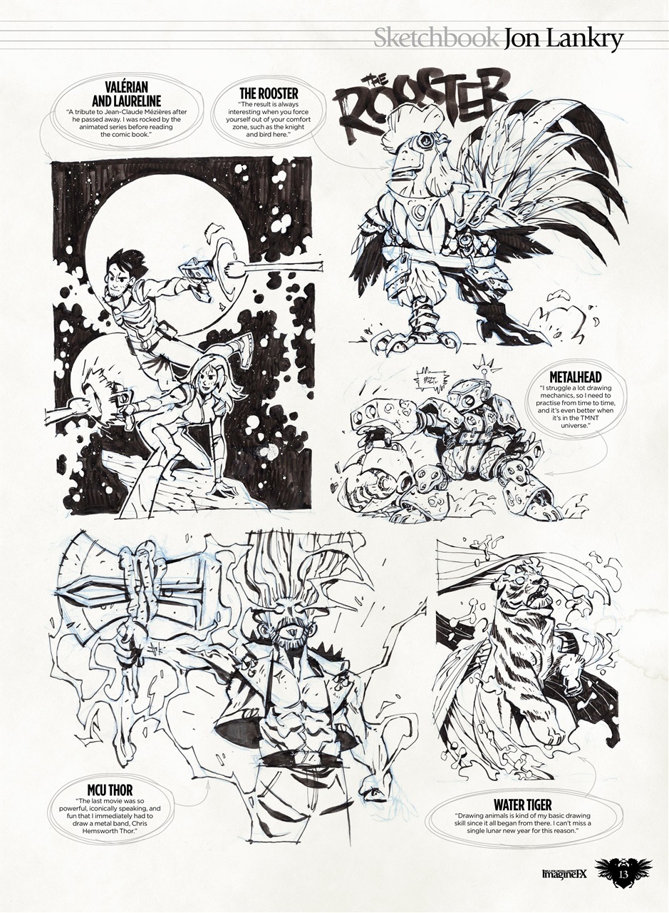 ImagineFX Preview Pages